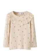 Nmfbessa Ls Slim Top Yellow Name It