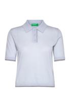 H/S Polo Shirt Blue United Colors Of Benetton