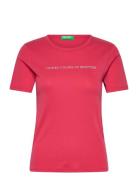 T-Shirt Red United Colors Of Benetton