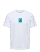 Onsmilo Photo Reg Ss Tee White ONLY & SONS