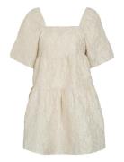Vihella 2/4 Dress Cream Vila