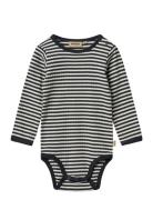 Body L/S Berti Black Wheat