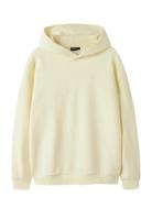 Nlnnizu Ls Bru Loose Sweat W. Hood Yellow LMTD