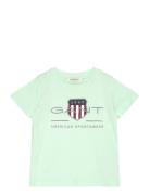 Archive Shield Ss T-Shirt Green GANT