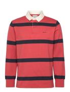 Yarn Dyed Striped Heavy Rugger Red GANT