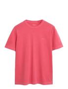 Sunfaded Ss T-Shirt Red GANT