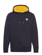 Contrast Sweat Hoodie Navy GANT