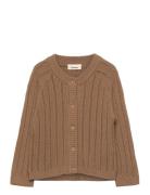 Nmmnomo Wool Ls Knit Card Lil Brown Lil'Atelier