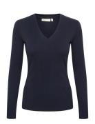 Dagnaiw V-Neck Ls Navy InWear