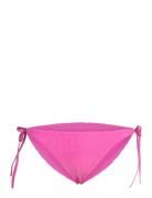 Nike W Terry Bikini Bottom Retro Flow Pink NIKE SWIM