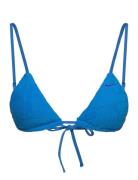 Nike W Terry Bikini Top Retro Flow Blue NIKE SWIM