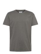Mouliné O-Neck Tee S/S Grey Lindbergh