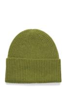 Fold Rib Cap Khaki Davida Cashmere