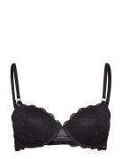 Dkny Superior Lace Balcony Bra-Foam Black DKNY Homewear
