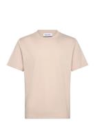 True Heavy Boxy Fit Tee Beige Organic Basics