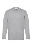 True Boxy Fit Long Sleeve Tee Grey Organic Basics