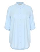 Kcnana Shirt Tunic Blue Kaffe Curve