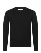 Soft Knit Crewneck Sweater Black Organic Basics