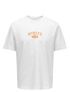 Onsspritz Italy Rlx Ss Tee White ONLY & SONS