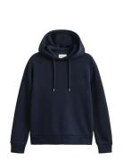 Reg Tonal Shield Hoodie Navy GANT