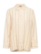 Seira Striped Tencel Cream Rue De Tokyo