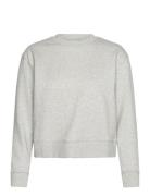 Weekend Crop Crewneck Grey Organic Basics