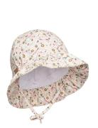 Bell Hat W/Print Pink Melton
