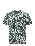 Onsperry Life Reg Leaf Aop Ss Tee Green ONLY & SONS