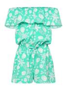 Nkfvinaya Ss Playsuit Fffff Noos Green Name It