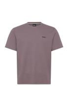 Waffle T-Shirt Purple BOSS