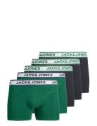 Jacnolan Solid Trunks 5 Pack Green Jack & J S