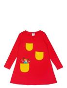 Pippi Basic Klänning Red Martinex