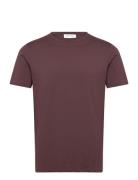 Basic O-Neck Tee S/S Brown Enkel Studio