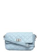 Rbsanya Small Quilted Shoulder Bag Blue Rosemunde