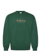 Relaxd Graphic Crew Ssnl Serif Green Levi's®