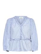 Kbdanielle Blouse Blue Karen By Simonsen