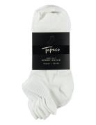 Sport Socks, Low-Cut 4-P, White 40/45 White TOPECO