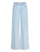 Dante6-Nuit Wideleg Monogram Jeans Blue Dante6