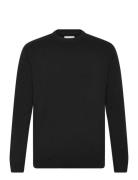 O-Neck Knit Black Enkel Studio