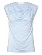 Rwbiarritz Ss Waterfall T-Shirt Blue Rosemunde