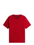 Essential V-Neck Tee Red Tommy Hilfiger