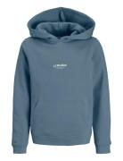 Jjesoho Sweat Hood Noos Jnr Blue Jack & J S
