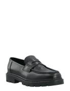 Biajeff Penny Loafer Texas Tumbled Black Bianco