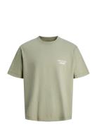 Jornorrebro Typo Tee Ss Crew Neck Sn Jnr Khaki Jack & J S