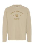Bhkarson Logo L/S Tee Beige Blend