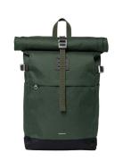 Icon Rolltop Backpack M Khaki SANDQVIST