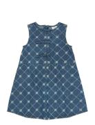 Tnstine S_L Denim Dress Blue The New