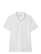 Ss Slim Refined Pique Polo White Calvin Klein