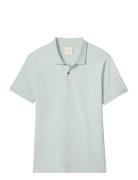 Ss Slim Refined Pique Polo Green Calvin Klein