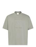 Ss Rlxd Premium Interlock Emblem Grey Calvin Klein